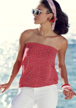 LASCANA Multi Pack Tops-2 Pk Bandeau Tops