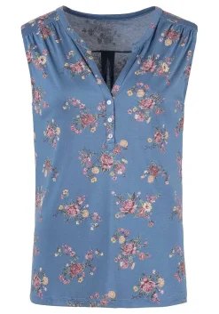 LASCANA Multi Pack Tops-2 Pk Button Detail Tank Tops