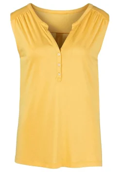 LASCANA Multi Pack Tops-2 Pk Button Detail Tank Tops