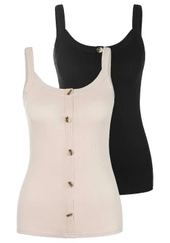 LASCANA Multi Pack Tops-2 Pk Button Up Tops