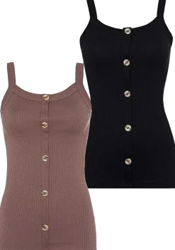 LASCANA Multi Pack Tops-2 Pk Button Up Tops