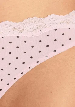 LASCANA Panty Packs-3 Pk Comfy Thongs