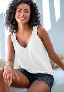 LASCANA Multi Pack Tops-2 Pk Knot Detail Tops