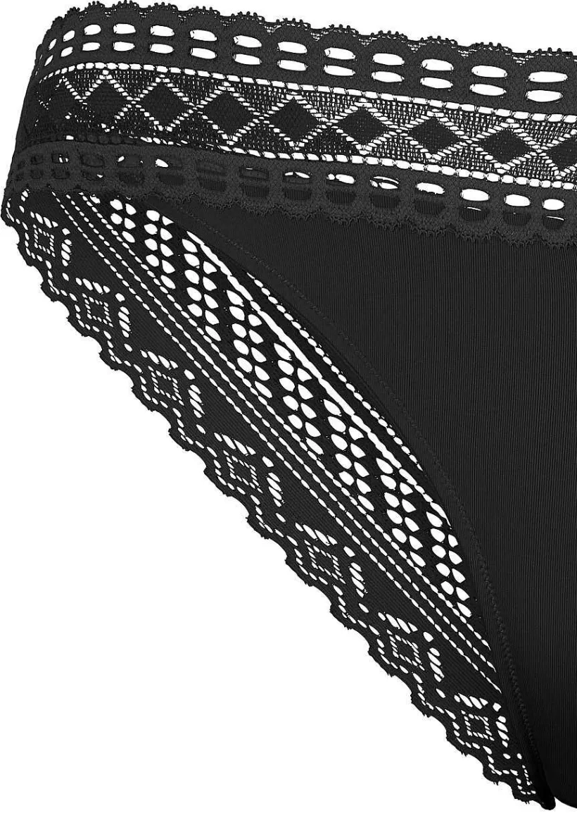 LASCANA Panty Packs-2 Pk Lace Cheeky Panties