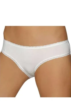 LASCANA Bikini Briefs-2 Pk Lace Trim Bikini Briefs