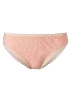 LASCANA Panty Packs-2 Pk Lace Trim Cheeky Panties