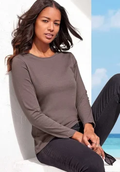 LASCANA Multi Pack Tops-2 Pk Long Sleeve Tops