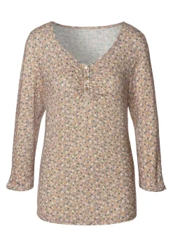 LASCANA Multi Pack Tops-2 Pk Printed 3/4 Sleeve Tops