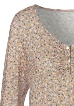 LASCANA Multi Pack Tops-2 Pk Printed 3/4 Sleeve Tops