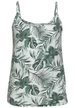 LASCANA Multi Pack Tops-2 Pk Ruched Tank Tops