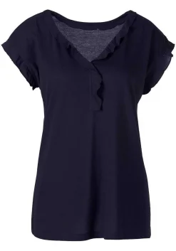 LASCANA Multi Pack Tops-2 Pk Ruffle Hem Tops