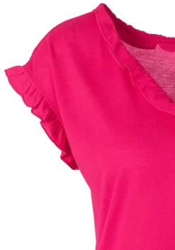 LASCANA Multi Pack Tops-2 Pk Ruffle Hem Tops