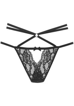 LASCANA Sexy Bottoms-2 Pk Strappy Cut Out Thongs