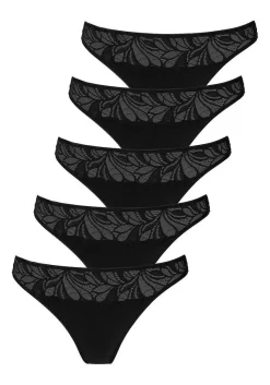 LASCANA Panty Packs-5 Pk Thongs