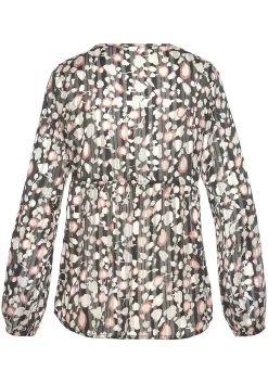 LASCANA Blouses-Airy Patterned Blouse