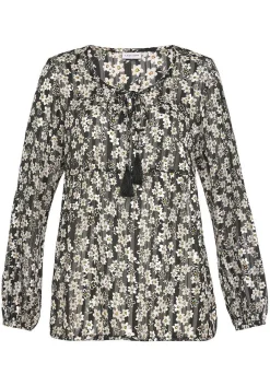 LASCANA Blouses-Airy Patterned Blouse