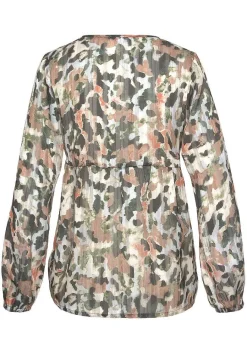 LASCANA Blouses-Airy Patterned Blouse