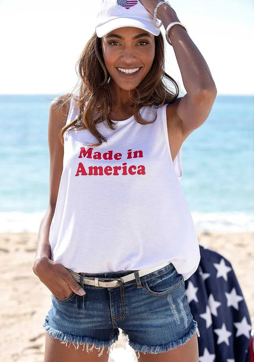 LASCANA Accessories & Jewelry-American Flag Heart Hat