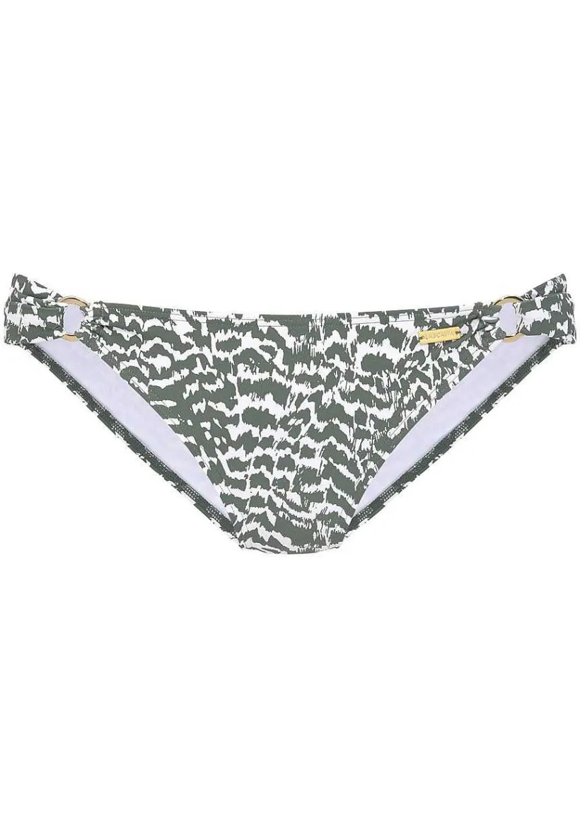 LASCANA Triangle-Animal Print Triangle Bikini Top