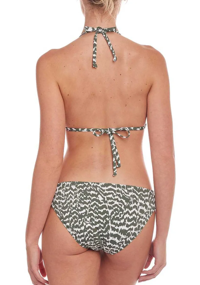 LASCANA Triangle-Animal Print Triangle Bikini Top
