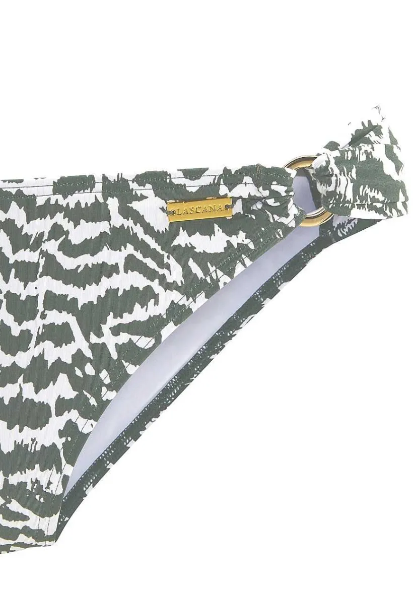LASCANA Triangle-Animal Print Triangle Bikini Top