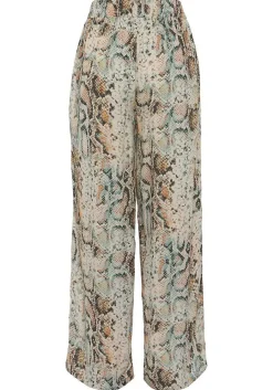 LASCANA Pants-Animal Print Wide Leg Pants