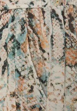 LASCANA Pants-Animal Print Wide Leg Pants