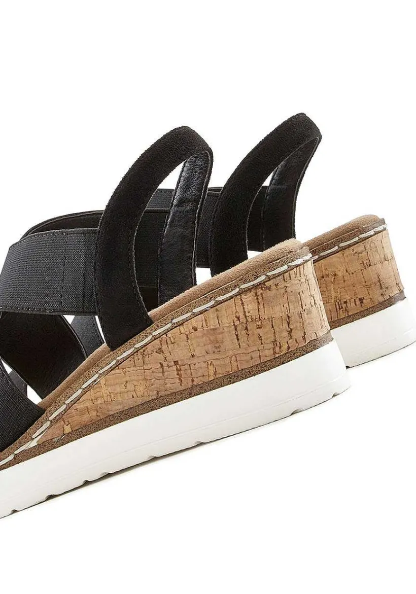 LASCANA Heels & Wedges-Ankle Strap Wedge Sandals