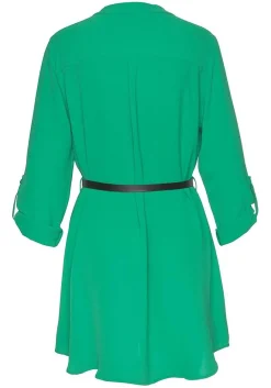 LASCANA Short Dresses-Belted Blouse Dress