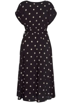 LASCANA Fall Dresses-Belted Polka Dot Dress