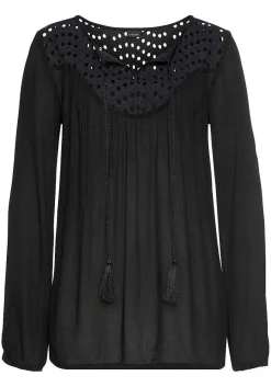 LASCANA Blouses-Boho Eyelet Blouse