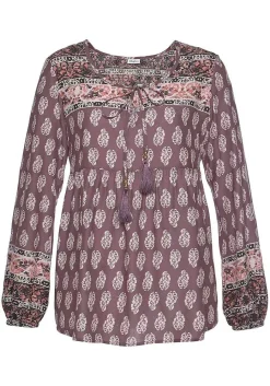 LASCANA Blouses-Boho Long Sleeve Top