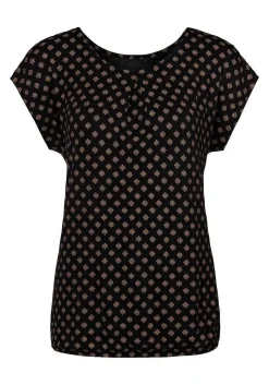 LASCANA Short Sleeve Tops-Boho Print Top