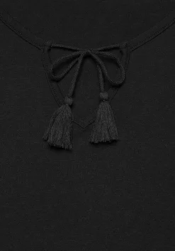 LASCANA Blouses-Boho Tie Neck Blouse