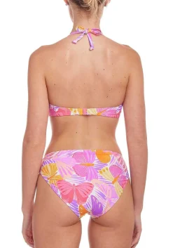 LASCANA Bandeau-Butterfly Print Bandeau Bikini Top