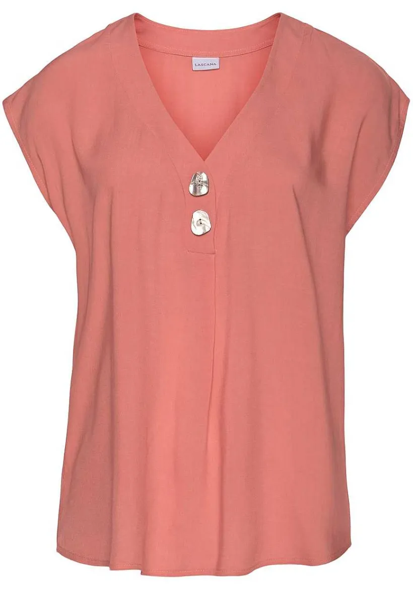 LASCANA Blouses-Button Detail Blouse