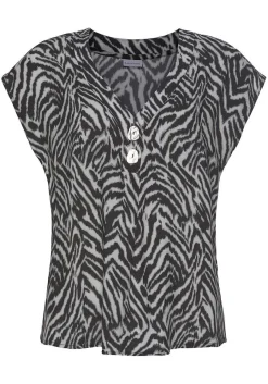 LASCANA Blouses-Button Detail Blouse