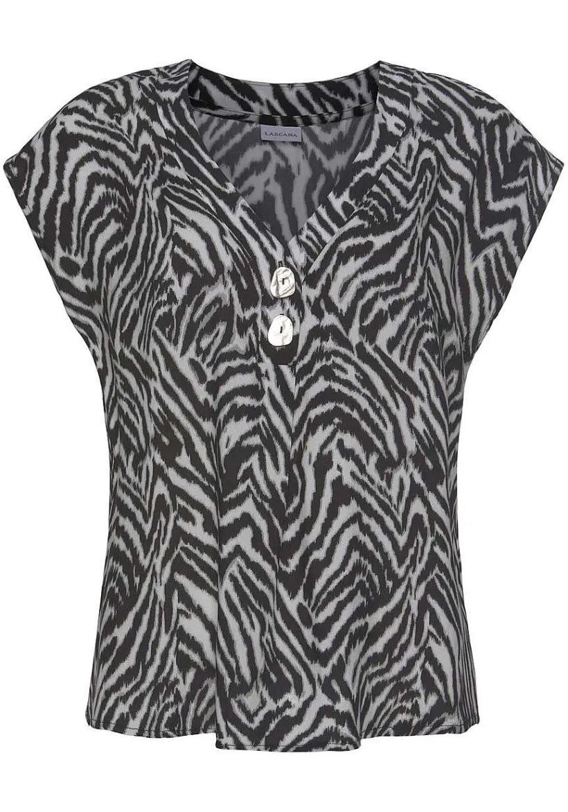 LASCANA Blouses-Button Detail Blouse