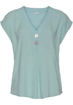 LASCANA Blouses-Button Detail Blouse