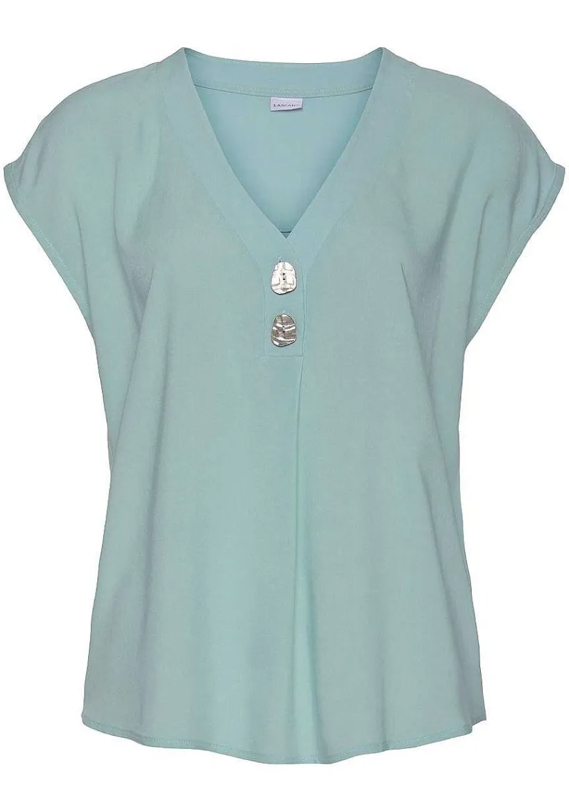 LASCANA Blouses-Button Detail Blouse