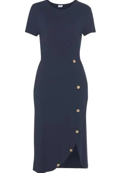 LASCANA Fall Dresses-Button Detail Dress