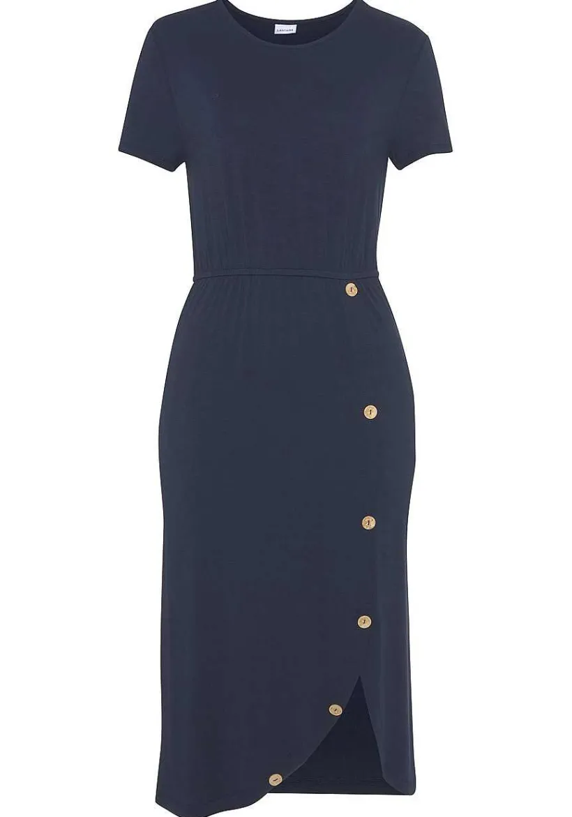 LASCANA Fall Dresses-Button Detail Dress