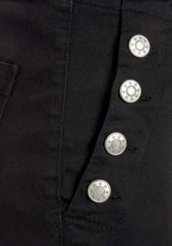 LASCANA Pants-Button Detail Flare Jeans
