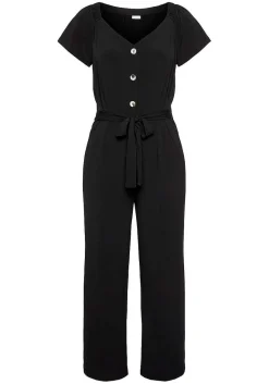 LASCANA Jumpsuits-Button Detail Jumpsuit