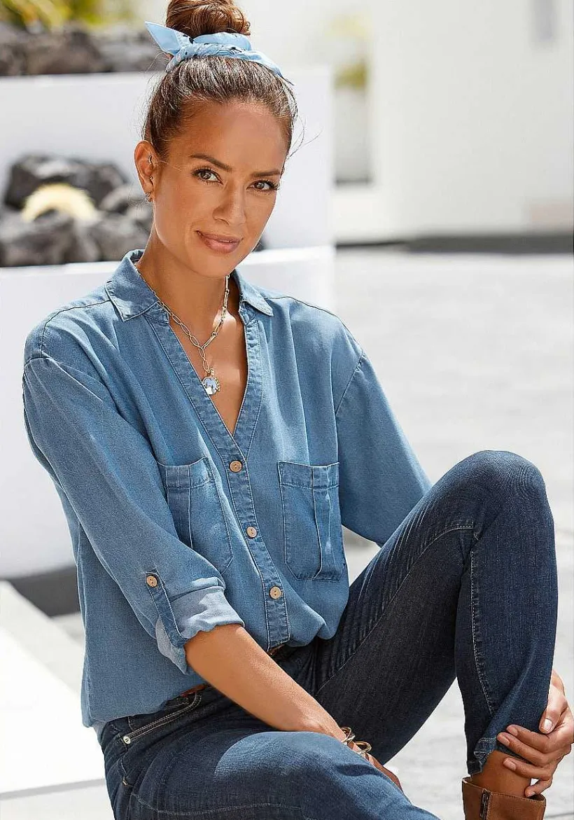 LASCANA Blouses-Button Down Blouse