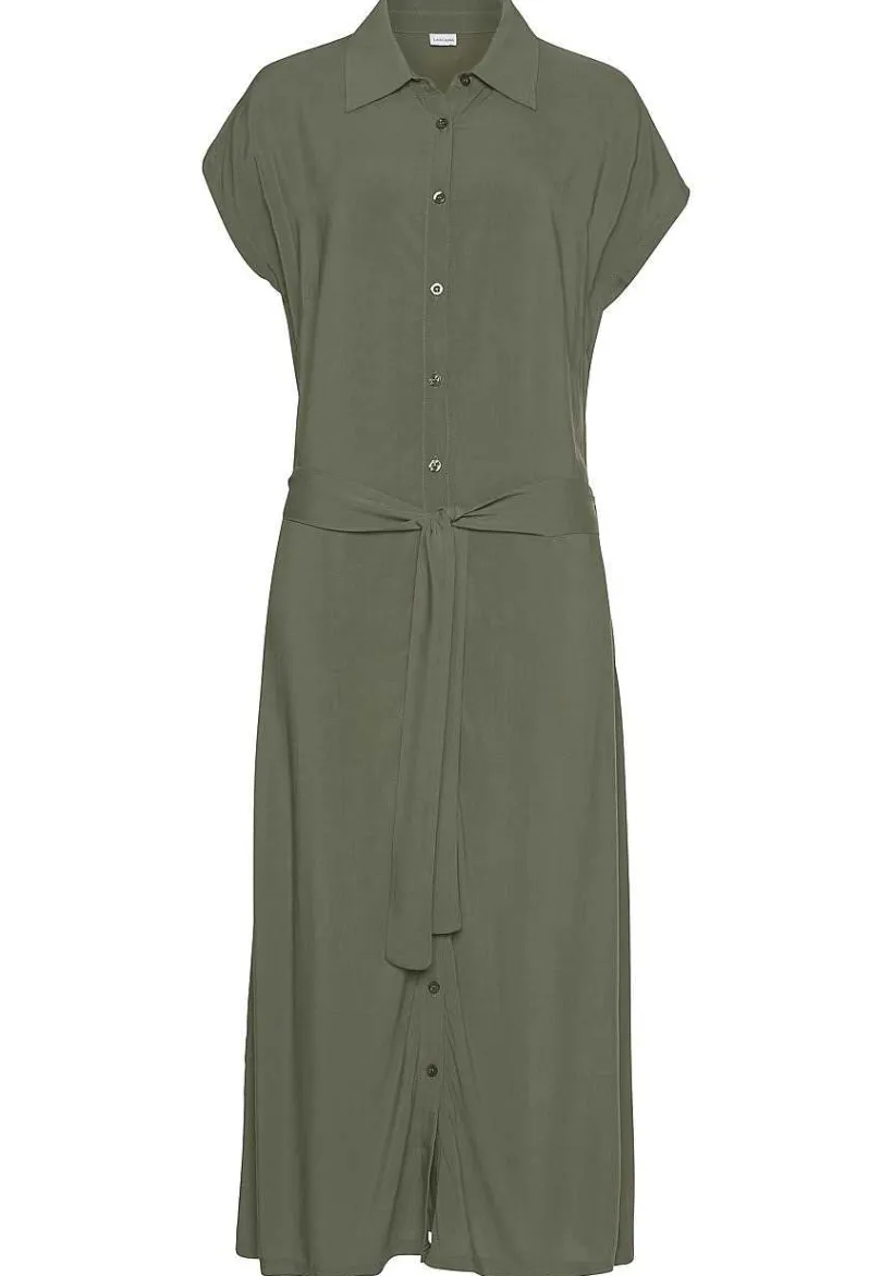 LASCANA Fall Dresses-Button Down Midi Dress