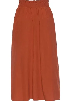 LASCANA Skirts-Button Front Midi Skirt