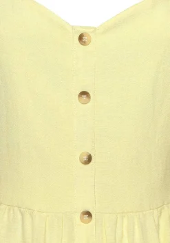 LASCANA Midi Dresses-Button Up Panel Dress