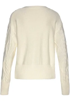 LASCANA Cardigans-Cable Knit Cardigan