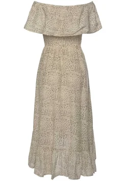 LASCANA Fall Dresses-Carmen Neckline Midi Dress